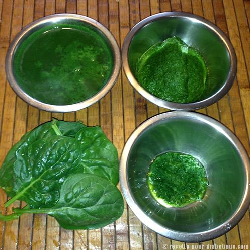 Flan de Cabillaud Riz vert