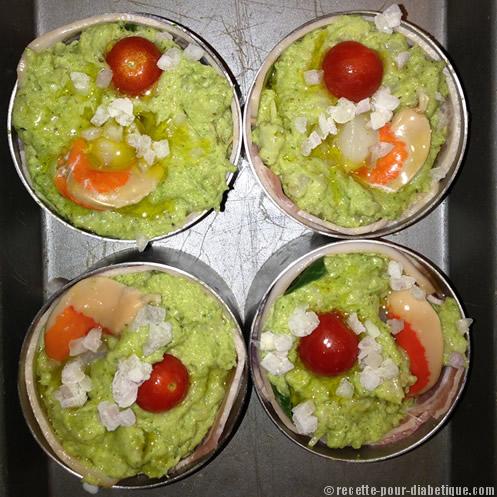 Flan de Cabillaud Riz vert
