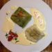 Dos de Cabillaud et sa Polenta verte