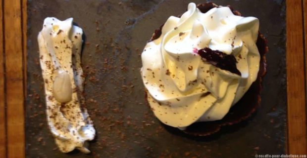 Chantilly sans sucre et gourmandises