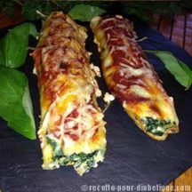 Cannellonis Ricotta Epinards