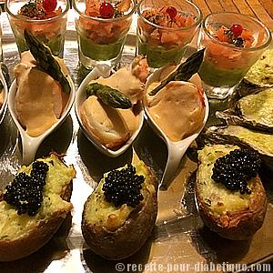 Apéritif dînatoire de la mer