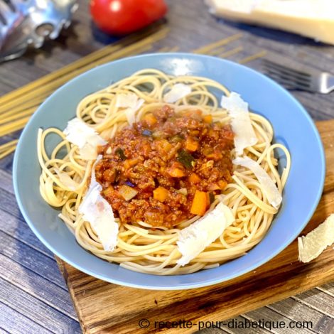 Spaghetti Bolognaise (IG Bas)