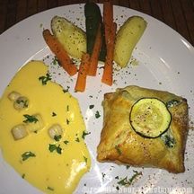 Feuilleté de Saumon aux épinards