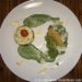 Merlan roulé et son Risotto Epinards