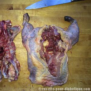 Pintade farcie aux Cêpes