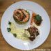 Dos de Julienne et purée verte, sauce estragon