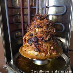 Kebab de veau