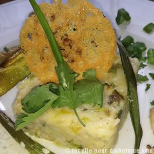 Rascasse et son Risotto Poireaux Cebettes