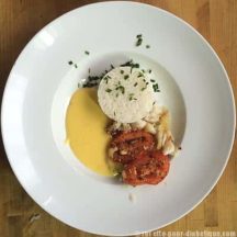 Flétan et sa sauce hollandaise sans beurre