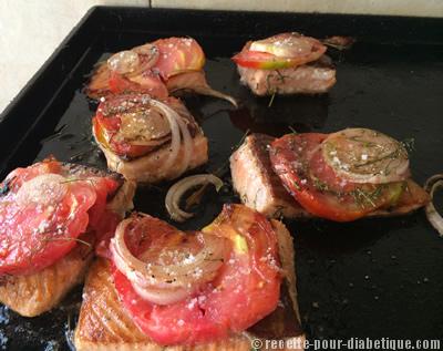 Saumon à la Plancha