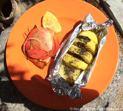 Saumon à la Plancha
