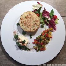 Tartare de Dorade en parmentier et Légumes du soleil