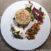 Tartare de Dorade en parmentier et Légumes du soleil