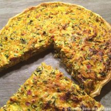 Tarte aux Courgettes et Carottes à la Ricotta