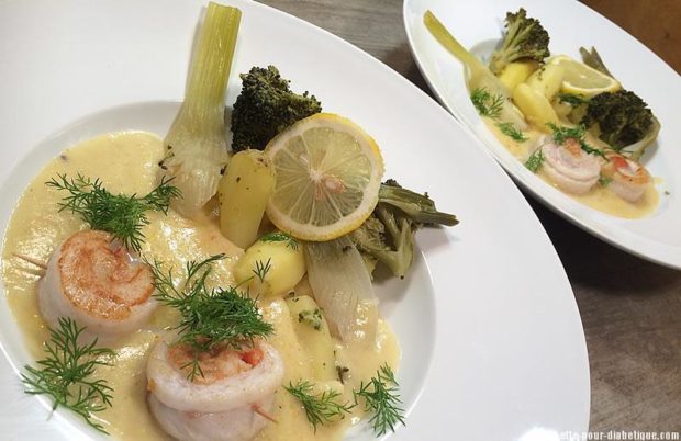 Blanquette de Sole & Saint Jacques