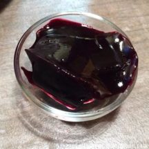 Gelée de groseille ou myrtille sans sucres ajoutés