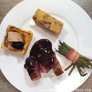 Magret de Canard à la Tarte Tatin