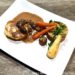 Rôti de Chapon aux morilles et purée marrons