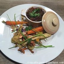 Civet de cerf aux légumes anciens