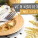Menus de Noël pour diabétiques