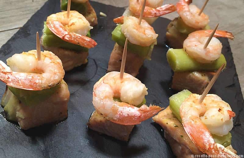 bouchees-saumon-crevettes