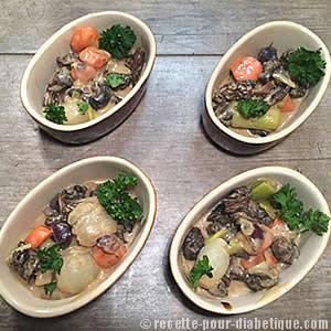 Blanquette d'Escargots et Morilles