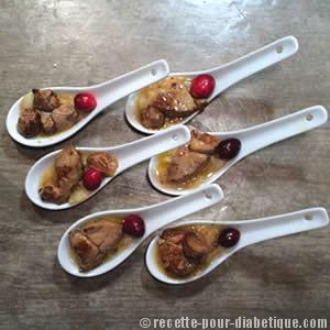 Foie Gras sur lit de Poire en amuse bouche