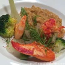 Risotto au homard