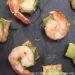 Bouchées de Saumon aux crevettes et poireaux