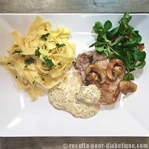 Côte de veau à la Moutarde à l'ancienne
