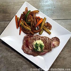 Entrecôte Maître d'hôtel et ses frites
