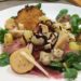 Salade aux Artichauts, Jambon cru et Grenailles