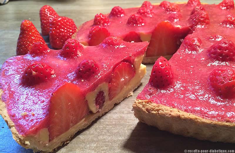 tarte-fraise-diabetique