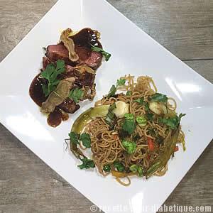 Magret de Canard Laqué cuisson basse température