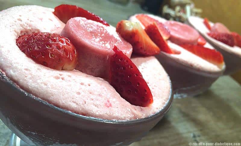 mousse-fraise