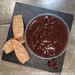 Pâte à tartiner Chocolat sans sucre ajouté... façon Nutella !