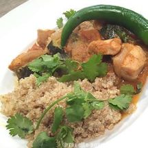 Filets de Poulet à la Marocaine au Quinoa