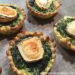Tartelettes Épinards et Chèvre