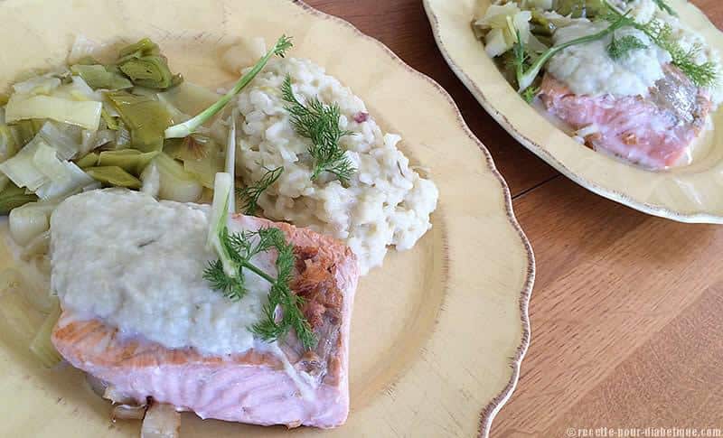 saumon-risotto-fenouil