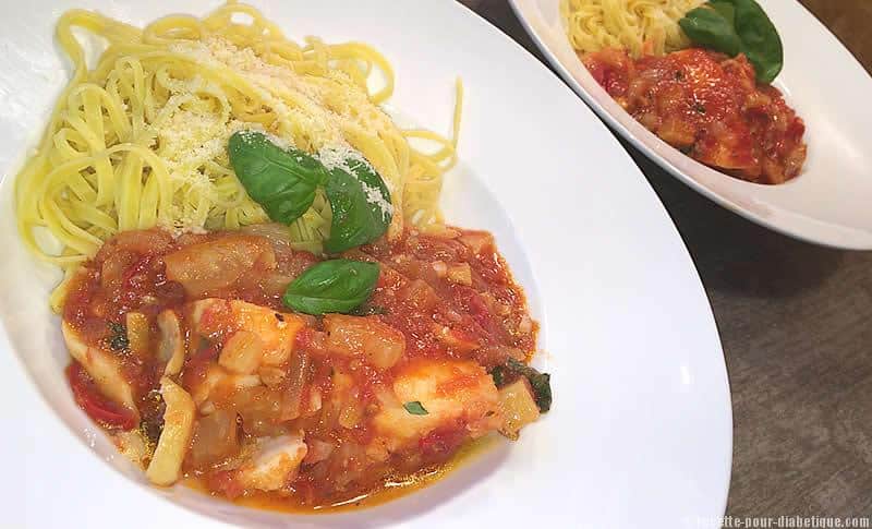 Fettuccine-cabillaud