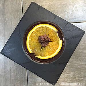 Crème Chocolat et Orange sans sucre ajouté