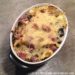Gratin de Raviolis 4 fromages aux champignons et jambon