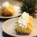 Ananas et sa Chantilly sans sucre au Citron