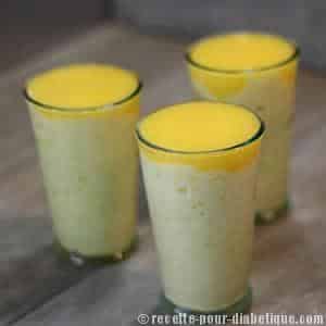 Glace à la Mangue sans sucre ajouté au Skyr ou fromage blanc