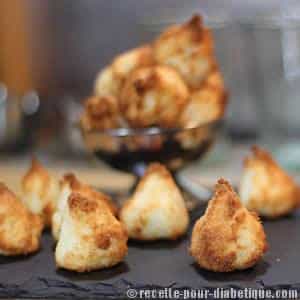 Rochers à la noix de Coco ou Congolais sans sucre