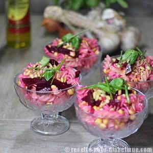 Salade de Pâtes aux Betteraves