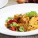 Poulet à la Basquaise et son Risotto Safran Chorizo