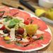 Carpaccio de boeuf gourmand aux artichauts