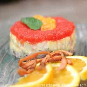 Cheesecake à l'Orange allégé en sucres